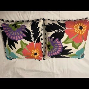 Pottery barn teen throw pillows with inserts